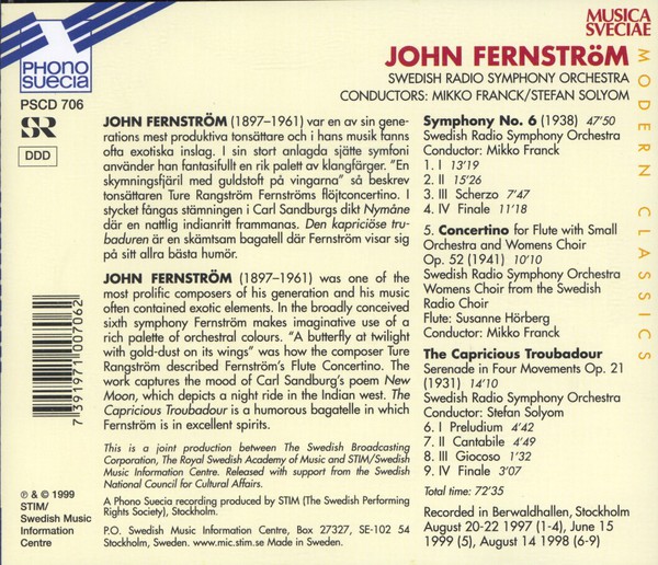 Phonosuecia 706 rear