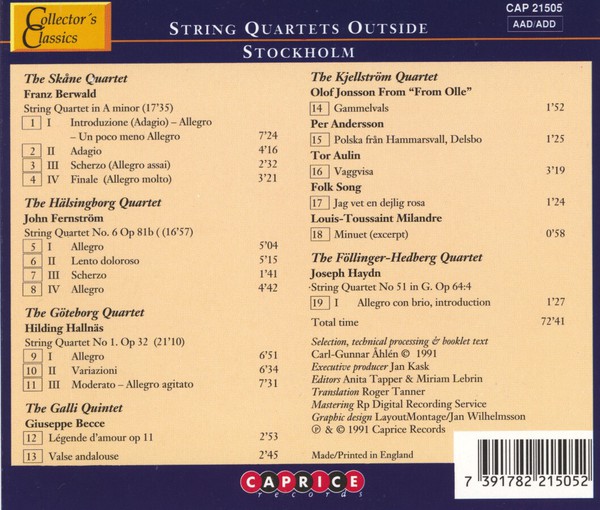 Cd caprice 21505 rear