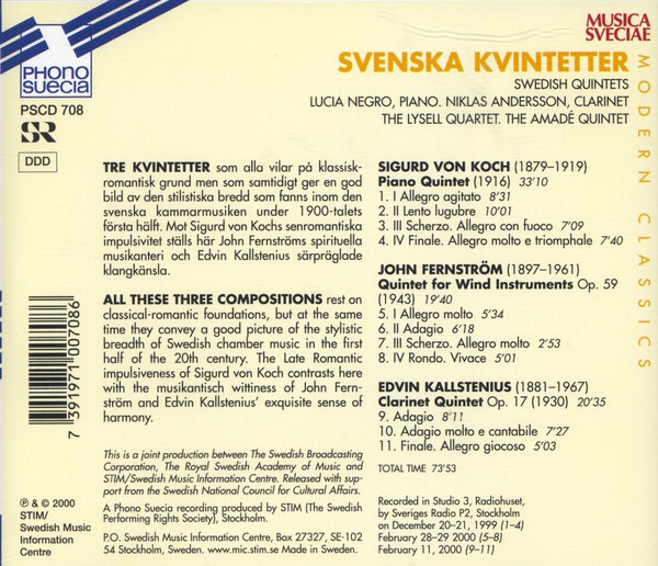 Phono suecia pscd 708 rear